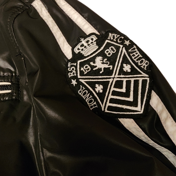 Express Nylon Moto Zip-Up Jacket - Picture 6 of 12